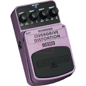 Behringer Overdrive Distortion OD300 - Effet guitare