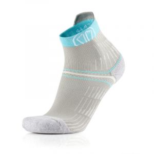 Sidas Run Anatomic Comfort - Chaussettes running femme Gris Clair / Turquoise 37 - 38