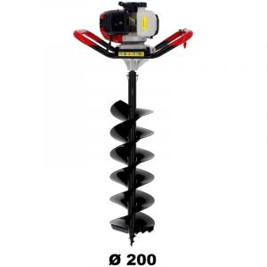 Tari&egrave;re thermique SEMI-PROFESSIONNELLE 62 cm3 + m&egrave;che 200 mm