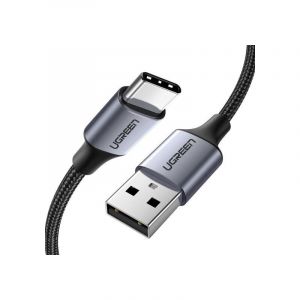 UGreen Câble usb type c câble en nylon tressé usb a à usb c chargeur rapide compatible avec Samsung Galaxy S10 S9 S8 Plus Note 9 8, GoPro Hero 7 5 6,