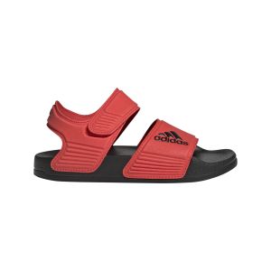 Adidas Adilette Sandals TOBOGGANS, Bright Red/Core Black/Core Black, 21 EU