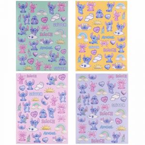 Disney LILO STITCH autocollants pour enfants 500 pcs. grand SET livret dautocollants autocollants colorés