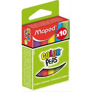 Image de Maped Boîte de 10 craies de couleur Color'Peps