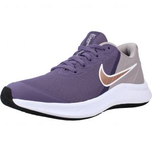 Nike Formateurs Star Runner 3 Gs EU 36 Canyon Purple / Mtlc Red Bronze