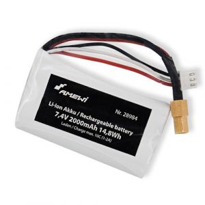Amewi Batterie li-ion 2s 7.4v 2000mah xt60 de pour modélisme
