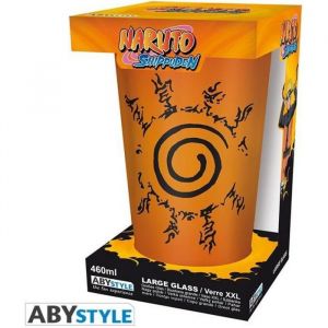Abysse Corp Verre Naruto Shippuden XXL - Konoha et Sceau 400 ML