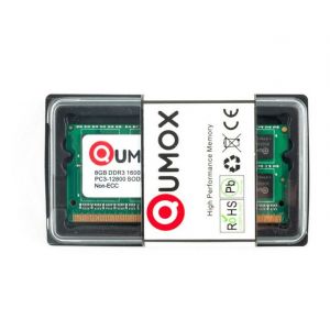 Image de Qumox Barrette mémoire 8 Go DDR3 1600MHz 204 broches SO-DIMM