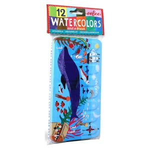 Image de Eeboo Peinture aquarelle 12 couleurs Assortis