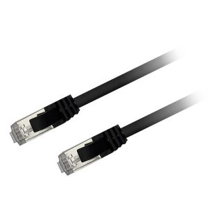 Textorm Câble RJ45 CAT.6 FTP - Noir - 0,5 m