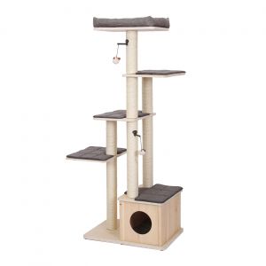 Ebi Arbre à chat Comfort Stockolm, 70 x 48 x 170,9 cm