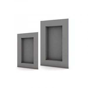 Image de Wedi Niche pour salle de bain Sanwell, 55,4 x 85,4, Avec revetement sahara beige