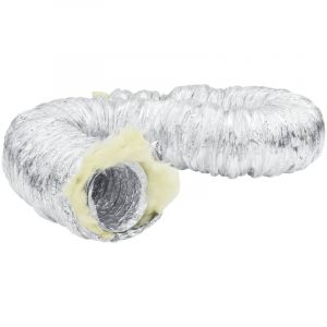 VidaXL Conduit de ventilation isolé aluminium 6 m Ø12,5 cm n/a