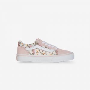 Vans Old Skool Floral Rose/beige - Enfant -