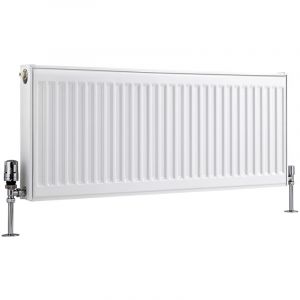Hudson Reed Radiateur à panneaux Type 11 horizontal Eco 40 cm x 100 cm x 5 cm 683 Watts