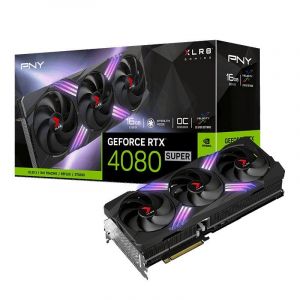 PNY GeForce RTX 4080 SUPER XLR8 Gaming VERTO EPIC-X RGB OC triple ventilateur 16 Go GDDR6X DLSS3