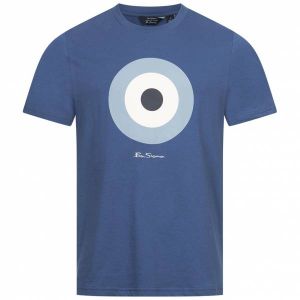 Ben Sherman Target Tee Hommes T-shirt 0078052NU-RIVIERABLUE