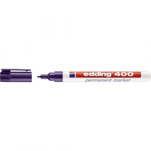 Edding Permanentmarker 400 4-400008 1mm nachfüllbar Rundspitze violett