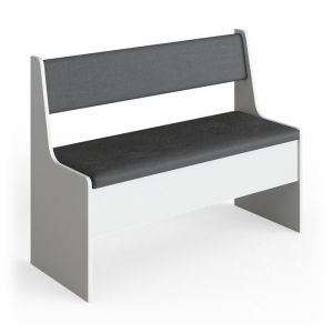 Vicco - Banquette de salle à manger Roman, Blanc, 106.6 x 41.5 cm