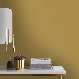 WOW Toys Papier peint intiss&eacute; Twill 1005 x 52cm Jaune moutarde