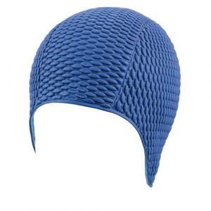 Beco Bonnet de bain femme bulles bleu foncé taille unique