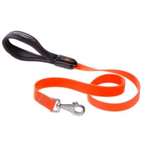 Ferplast Evolution g Laisse en polyester et pvc pour chiens. Diff&eacute;rentes couleurs et tailles.. Variante G16/110 - Mesures: 16 mm x l 110 cm - Orange - Orange
