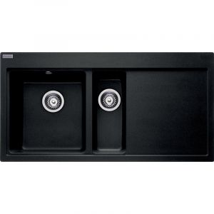 Franke Mythos - MTG 651-100/2 Fragranit+ Evier 1000x515 mm, gauche, onyx (114.0250.537)