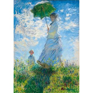 Bluebird Puzzle Puzzle Claude Monet - Woman with a Parasol - Madame Monet and Her Son