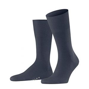 Falke Airport M So Chaussettes, Bleu (Dark Blue Melange 6688), 45-46 Homme