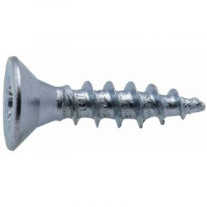 Vissal Vis &agrave; bois t&ecirc;te frais&eacute;e PZ zingu&eacute;e filet total 4,5x20 mm x14 vis