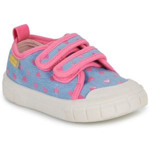 Agatha Ruiz de la Prada Baskets basses enfant HOP-HOP Bleu - Taille 22,23,24,25,26,27