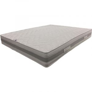 Matelas 160x200 Ressorts ensac s + Mousse à Mémoire de Forme 55 Kg/m3 Soutien Ferme 23 cm + Protège matelas Best Memory King of Dreams