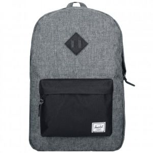 Image de Herschel Sac à dos Heritage Raven Crosshatch/Black/Black Pebbled gris