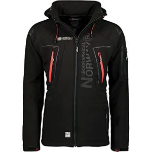 Geographical Norway Manteau imperméable - Homme Noir Noir - Taille XXL
