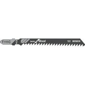 Image de Bosch 2608637878 - Lame de scie sauteuse T 111 C Basic for Wood lot de 100