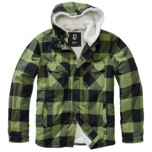 Brandit Veste Lumberjack 3XL Black / Olive