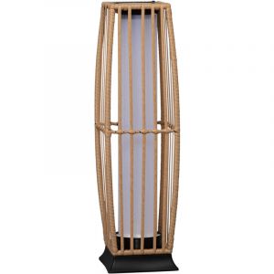 TechBrey Lampadaire LED Extérieur Solaire Arley Naturel 190 mm