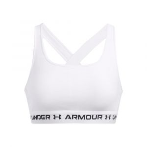 Under Armour Crossback Mid Soutien-gorge Sport Femmes - Blanc