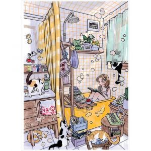 Puzzle 1000 pi&egrave;ces : Un club de lecture d'&eacute;t&eacute;