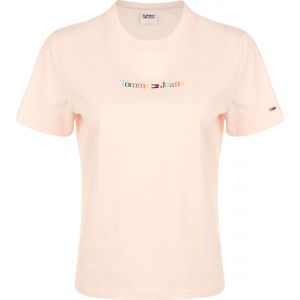 Tommy Jeans Regular Color Serif, taille XS, femme, Rose