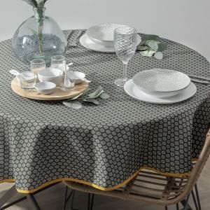 Nappe ronde anti tac (D180 cm) Alya Verte