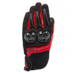 Dainese Gants moto Mig 3 Air Black Red Lava