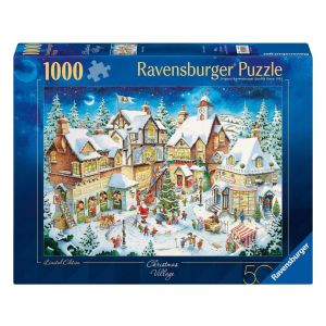 Ravensburger 50e Anniversaire : Village de Noël édition limitée n°28 Puzzle 1000 pièces, 12001271