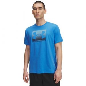 Under Armour Homme Boxed Sports Updated Short Sleeve T-Shirt, Bleu Atlantis/Bleu Cendré, XL EU