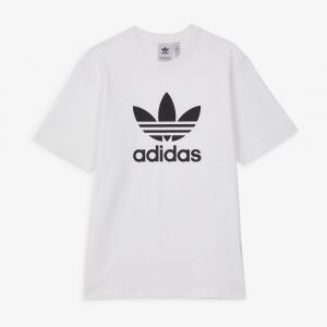 Adidas Tee Shirt Trefoil Adicolor Blanc