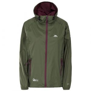 Trespass Veste imperméable pliable QIKPAC - Femme (2XS) (Kaki) - UTTP3379