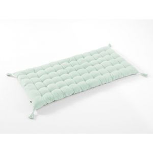 Matelas de sol avec pompons Kala menthe - 60x120 cm