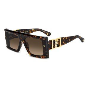 Dsquared2 D2 0169/S 086/HA Lunettes de soleil Marrone Sfumato