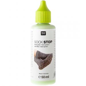Rico Design Sock Stop Vert Fluo Antidérapant pour chaussettes 50 ml (...) -