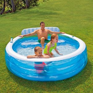 Intex Piscine Swim Center Family Lounge Pool - 224 x 216 x 76 cm