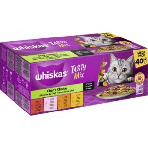 Whiskas Tasty Mix Multipack Chef's Choice en sauce 40 x 85 g
